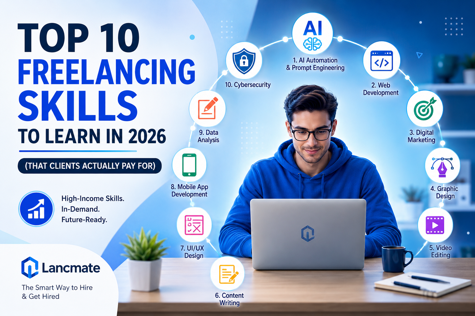 Top 10 Freelancing Skills to Learn in 2026 (That Clients Actually Pay For)